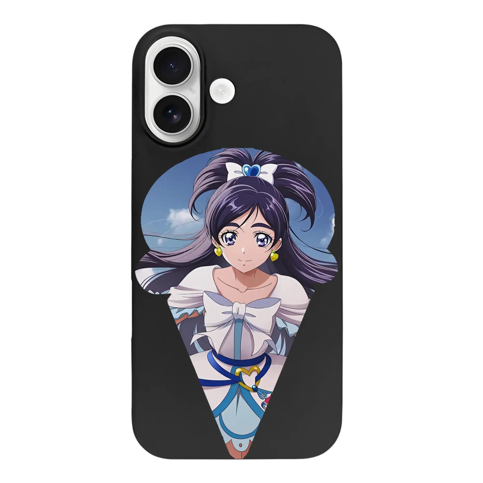 プリキュア グッズ,雪城ほのか - iPhone 17 シリーズ シリコンケース 薄型 耐衝撃 指紋防止 ソフトタッチカバー 精密フィット 傷防止 保護ケース iPhone 17/17 Air/17 Pro/17 Pro Max 対応